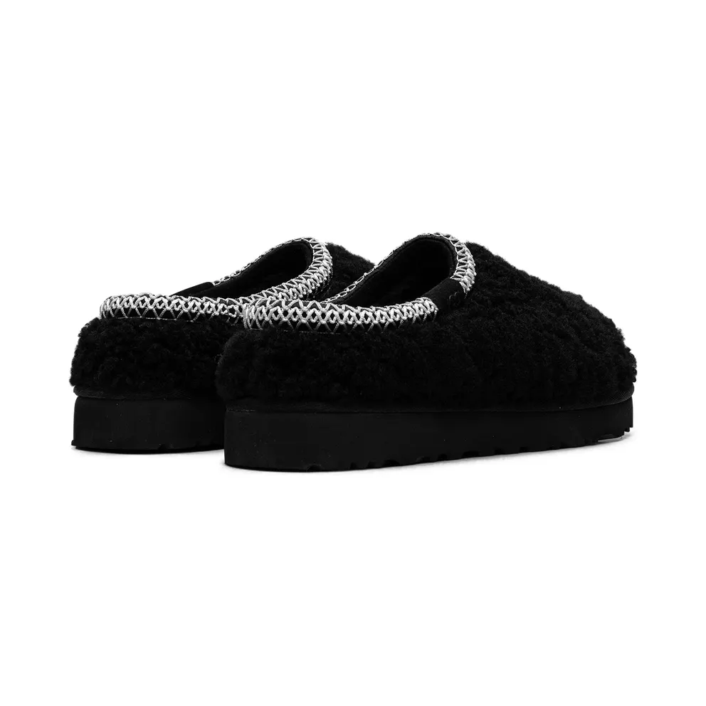 Ugg Tasman Maxi Curly Slide “Black” (1158356-BLK)