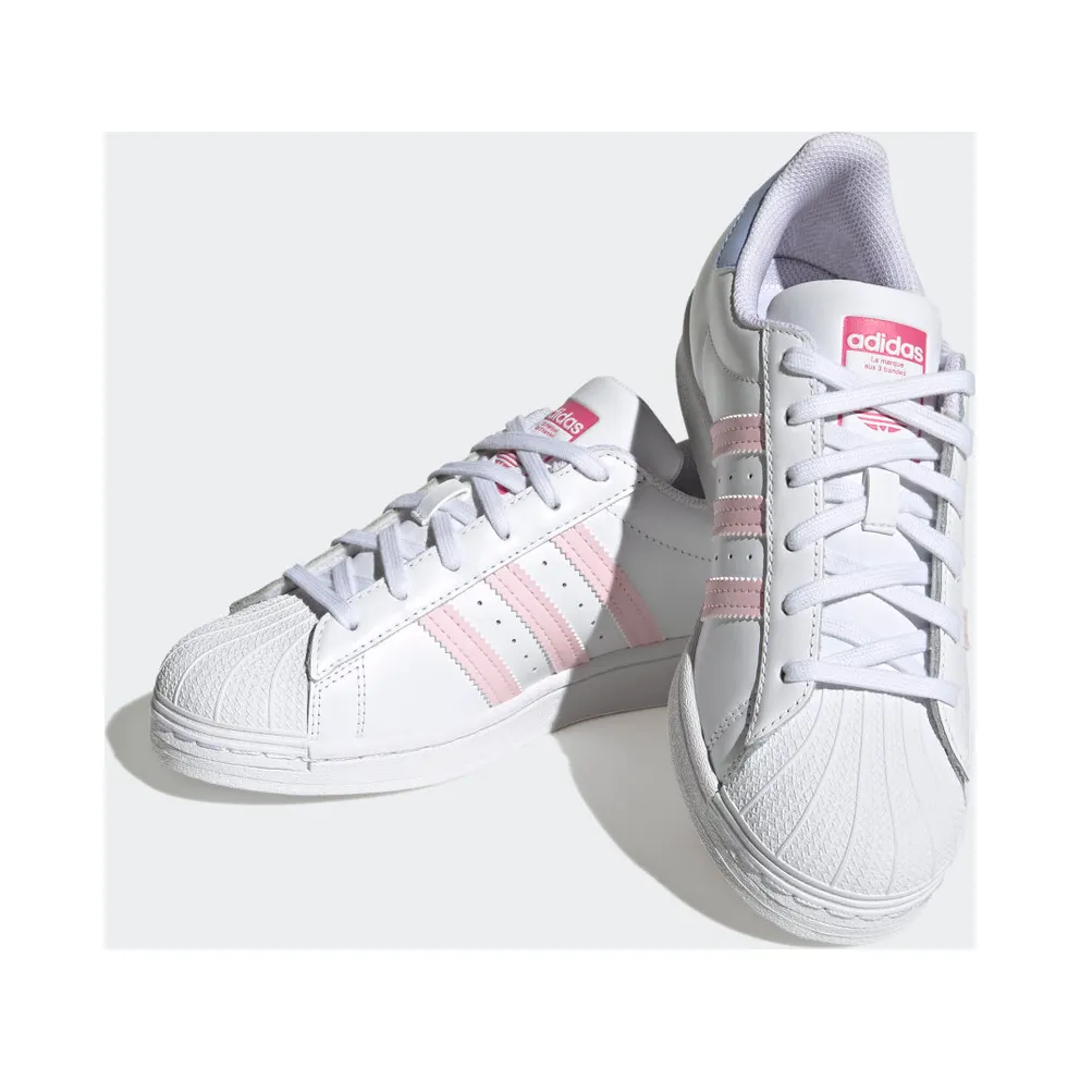 Adidas Superstar Cloud White / Clear Pink / Pulse Magenta (HQ1906)