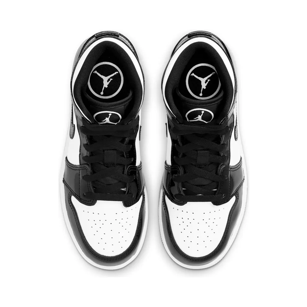 Jordan 1 Mid SE All-Star (2021) (GS) Black/White-Black (DD2192-001)