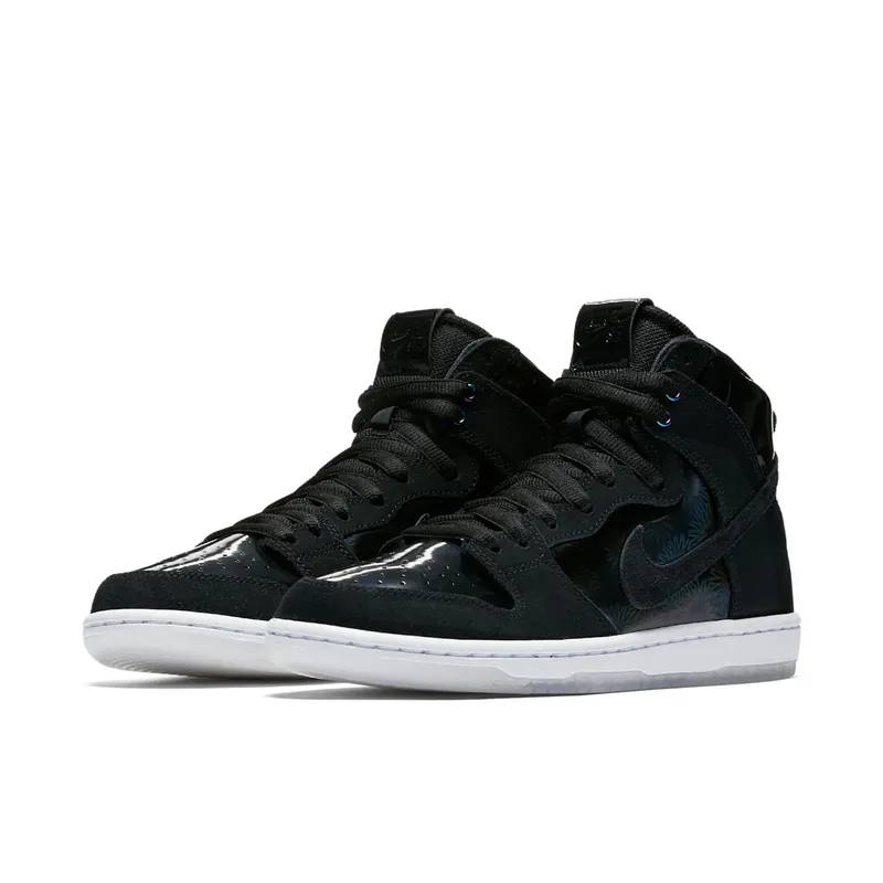 Nike Sb Zoom Dunk High Pro Black/Black-White-Clear Black/Black-White-Clear (854851-001)