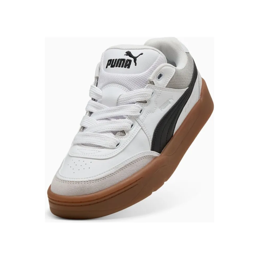 Puma Park Lifestyle SK8 White Black Feather Gray (400497-01)