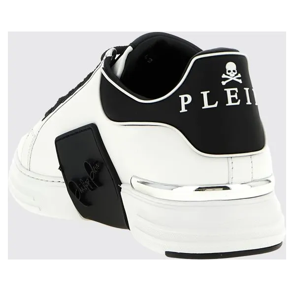 Philipp plein Phantom Kick$ Leather Sneakers Black (SAFSUSC0904PLE005N02) (2)