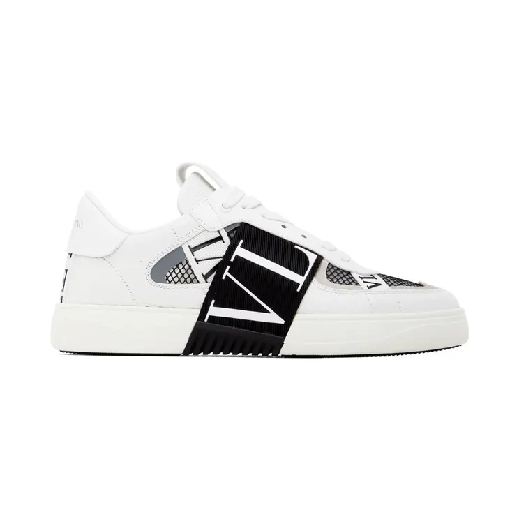 Valentino Garavani White & Black VL7N Low-Top Sneakers (1Y2S0C58SWF)