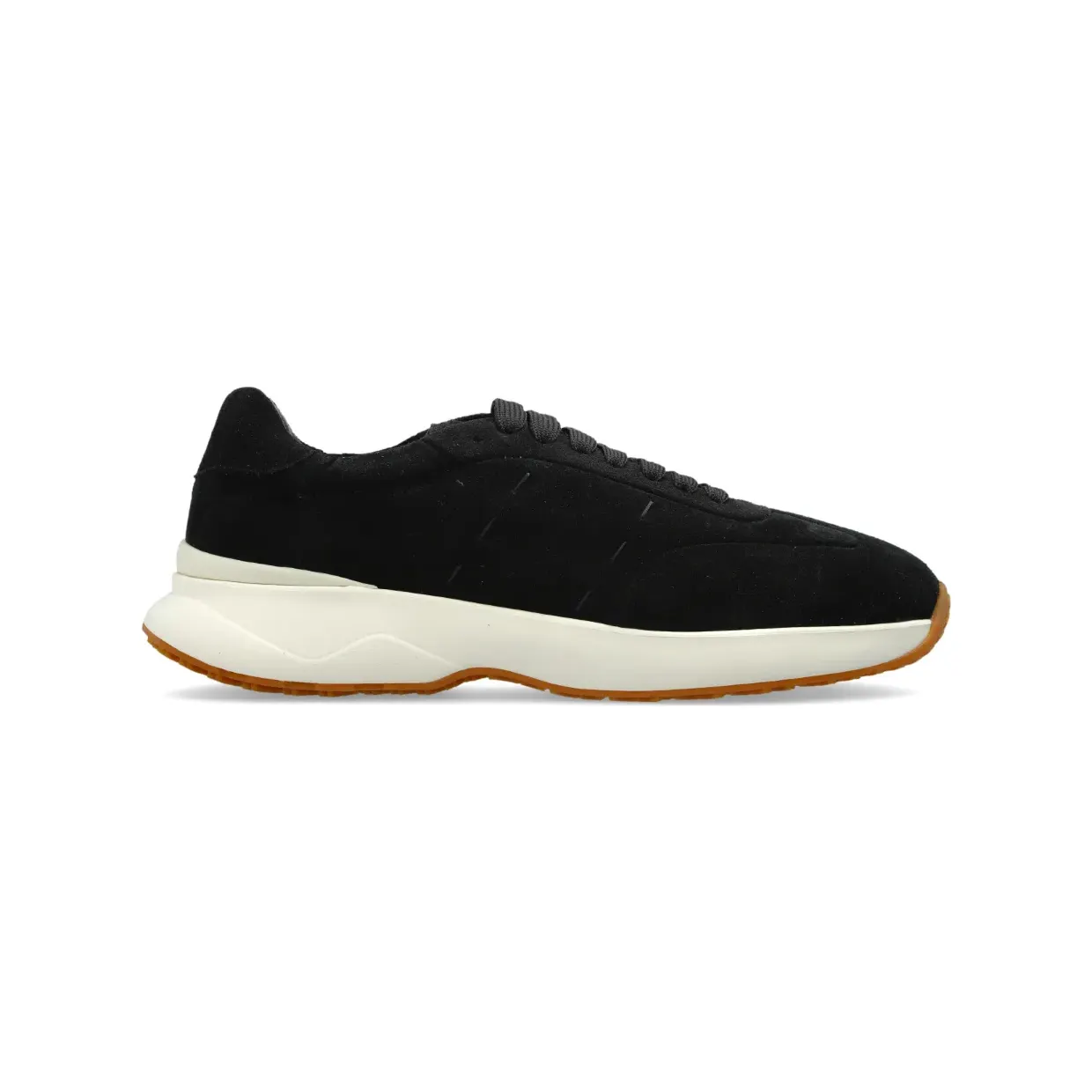 Kiton suede round-toe “Black” (USSA374N01490010000)