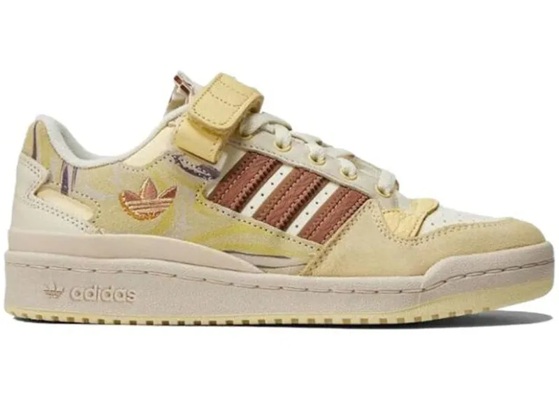 adidas Forum Low White Clay Strata Yellow (ID2558)