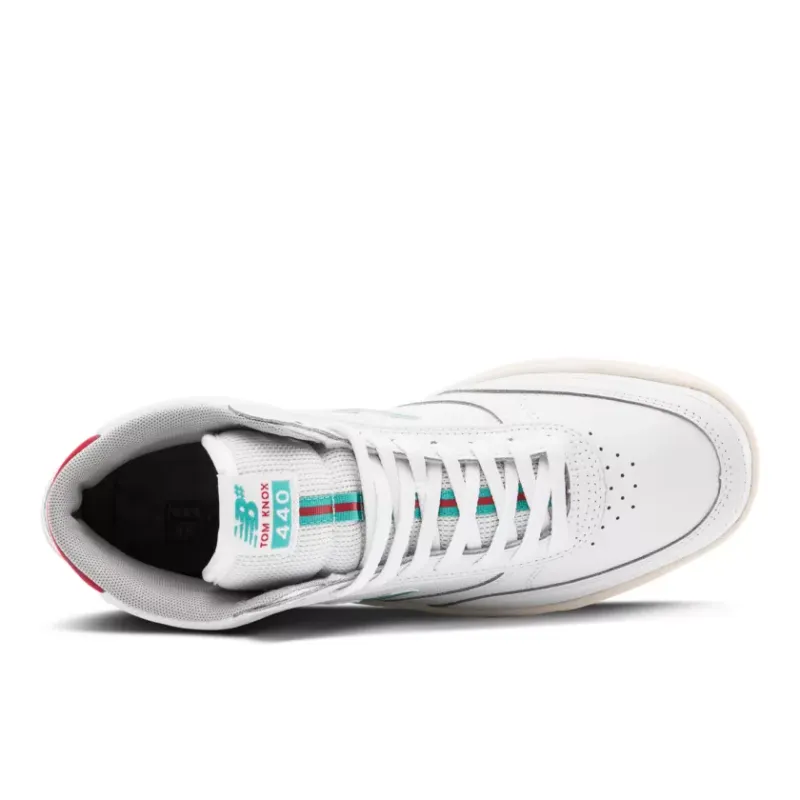 New Balance New Balance Unisex NB NUMERIC TOM KNOX440 HIGH White/Red (NM440HRK)