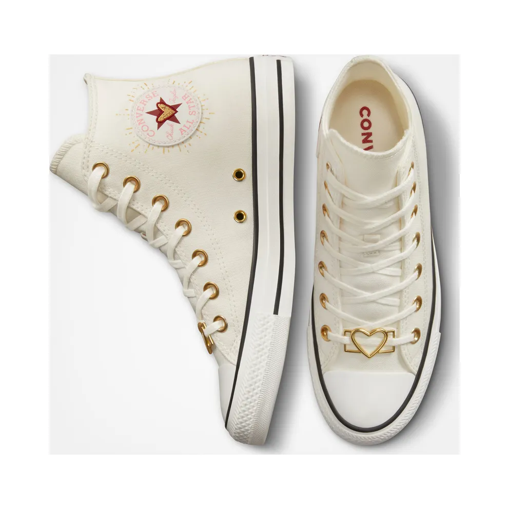 Converse Chuck Taylor All Star Hearts Vintage White/White