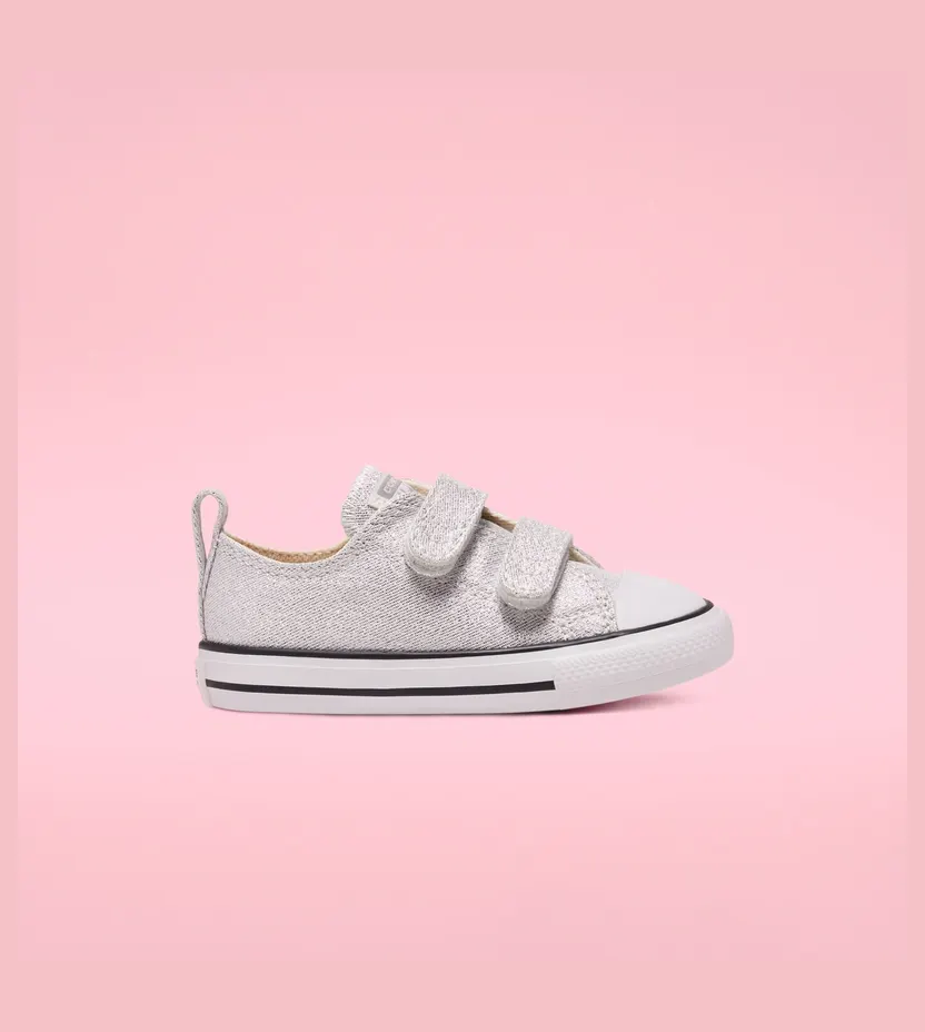 Converse Summer Sparkle Easy-On Chuck Taylor All Star Low Top Photon Dust/natural Ivory (767777C)