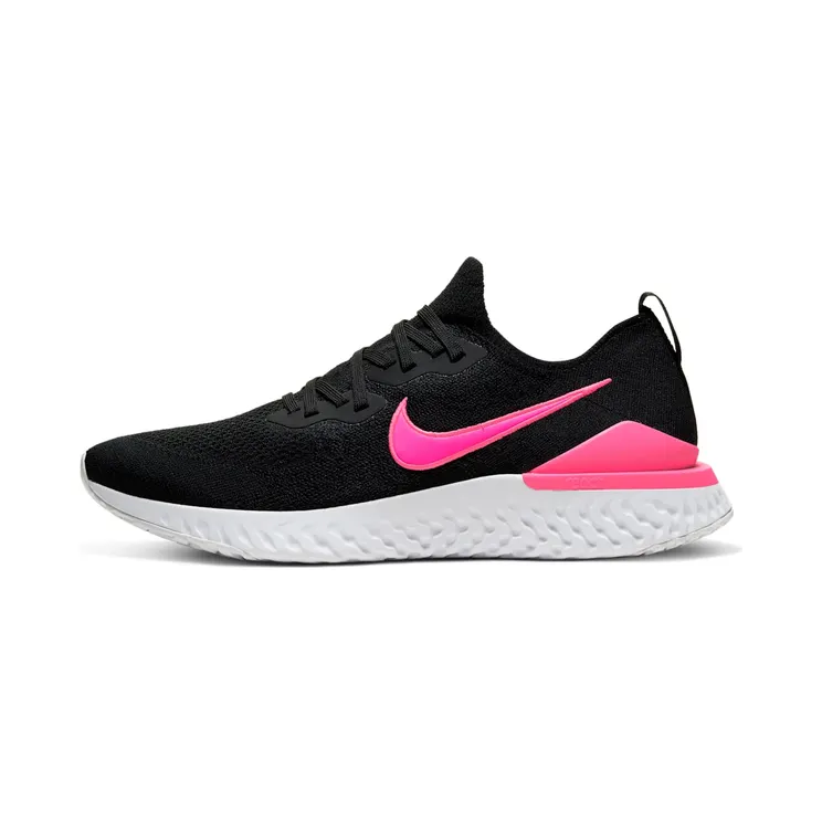 Nike Epic React Flyknit 2 “Black / Pink Blast / White” (BQ8928-013)