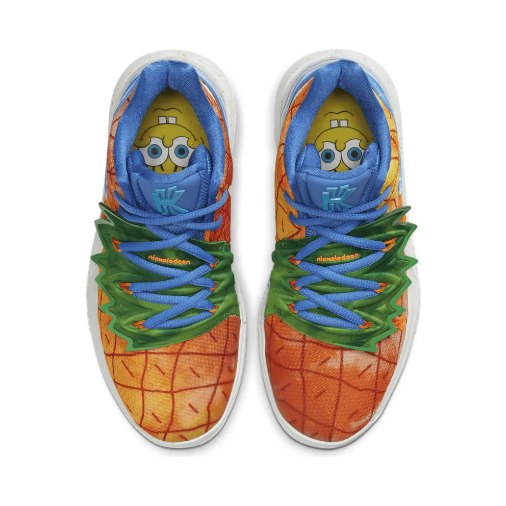 Nike Kyrie 5 Spongebob Pineapple House (GS) Orange/Green-Blue (CJ7227-800)