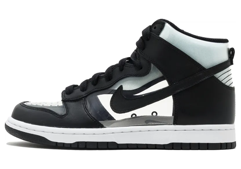 Nike Dunk High Comme Des Garcons Clear
