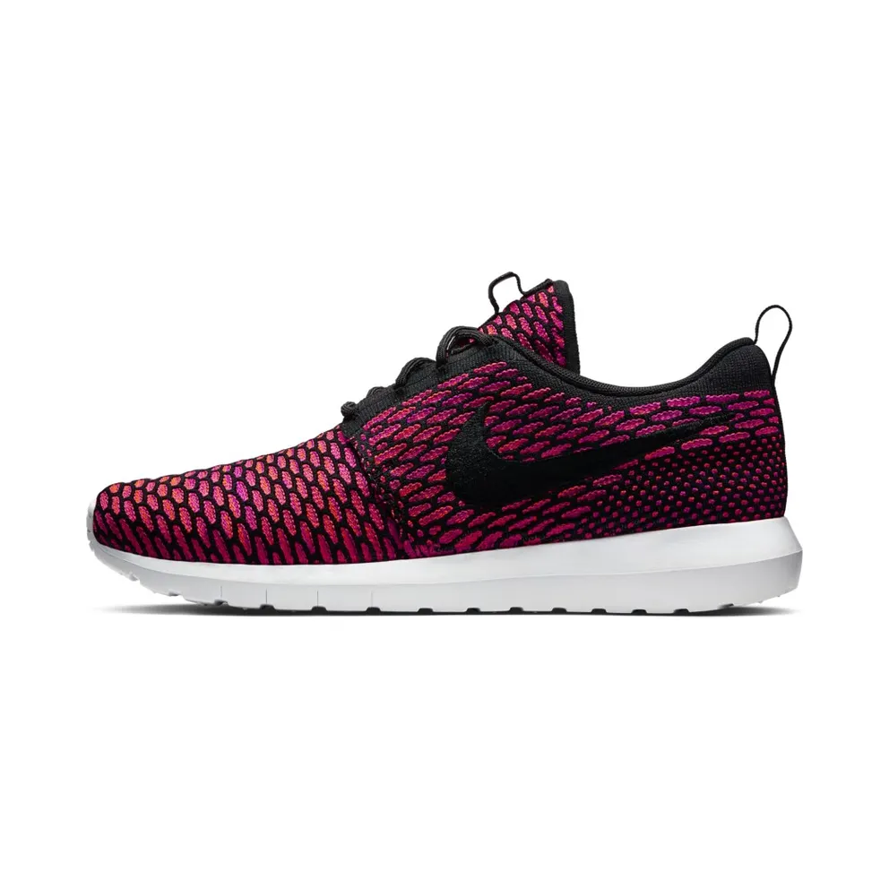 Nike Roshe Run Flyknit Fireberry Black/White-Fireberry-Total Orange (677243-004)