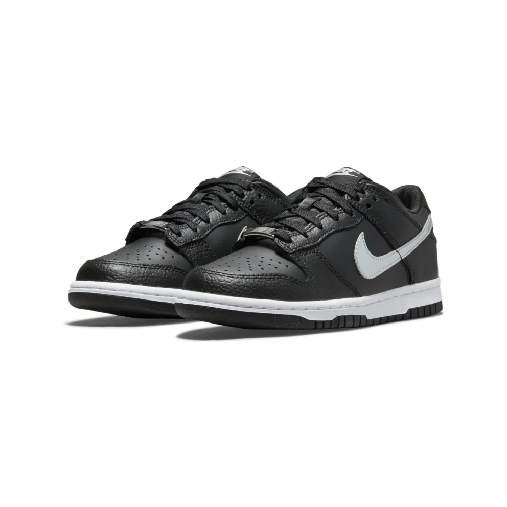 Nike Dunk Low NBA 75th Anniversary Spurs (GS) – “Black / Silver / White” (DC9560-001)