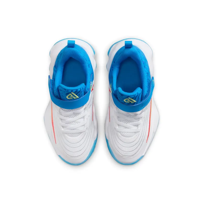 Nike Giannis Immortality 4 SE White Photo Blue Hyper Royal Light Lemon Twist (HF1182-100)