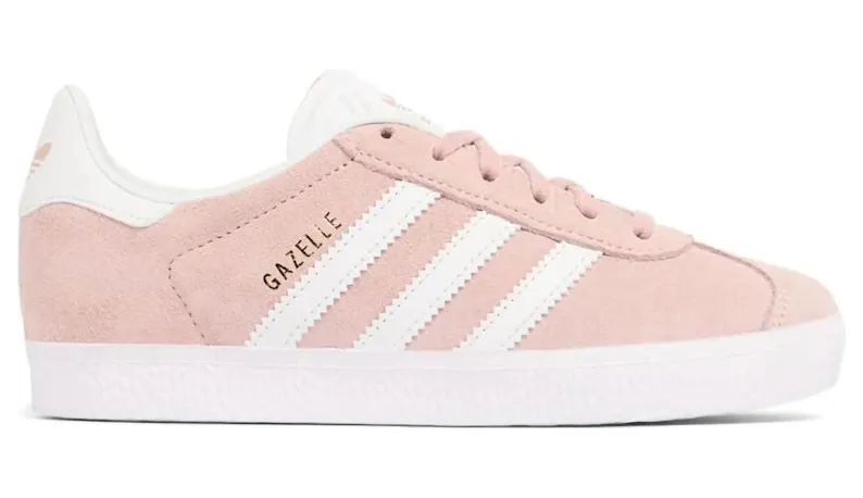 adidas Gazelle Icey Pink / Cloud White / Gold Metallic (BY9544)