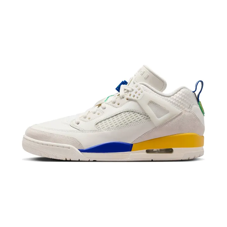 Air Jordan Spizike Low Brazil “Sail / Old Royal / Phantom / Lucky Green” (FQ1759-112)