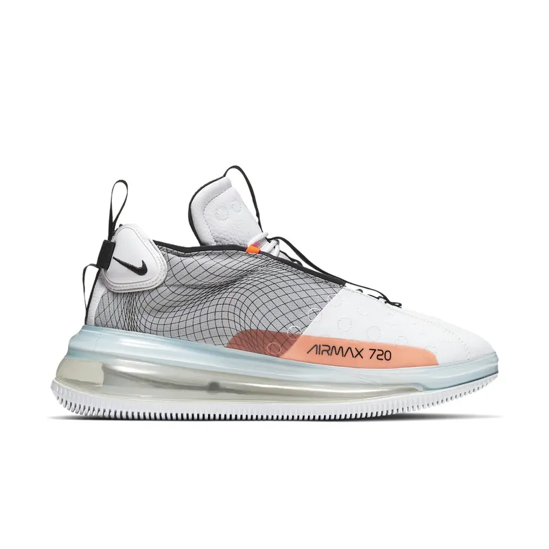 Nike Air Max 720 Waves White White/Wolf Grey-Total Orange-Black (BQ4430-100)