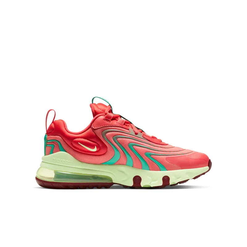Nike Air Max 270 React ENG GS “Track Red-Magic Ember” (CD6870-601)