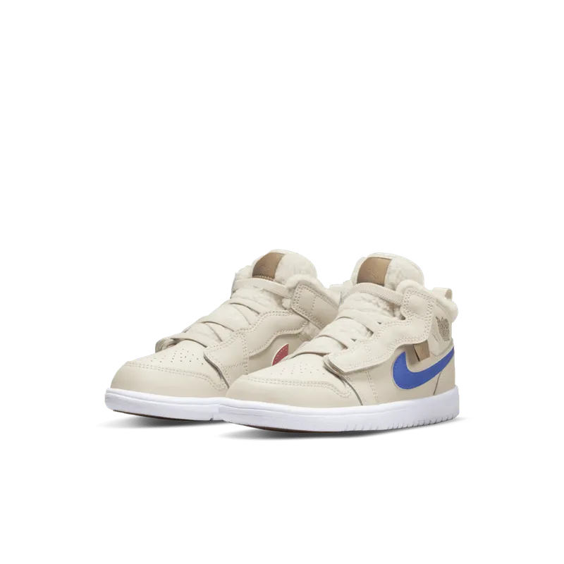 Jordan 1 MID UTL PS “Fleece Pearl White” (DO2211-264)