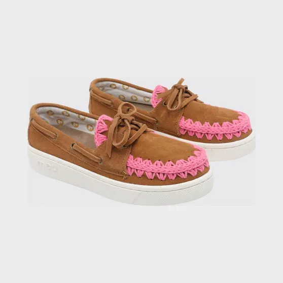 Mou Summer Suede Sneakers Brown (211061ACOGF)