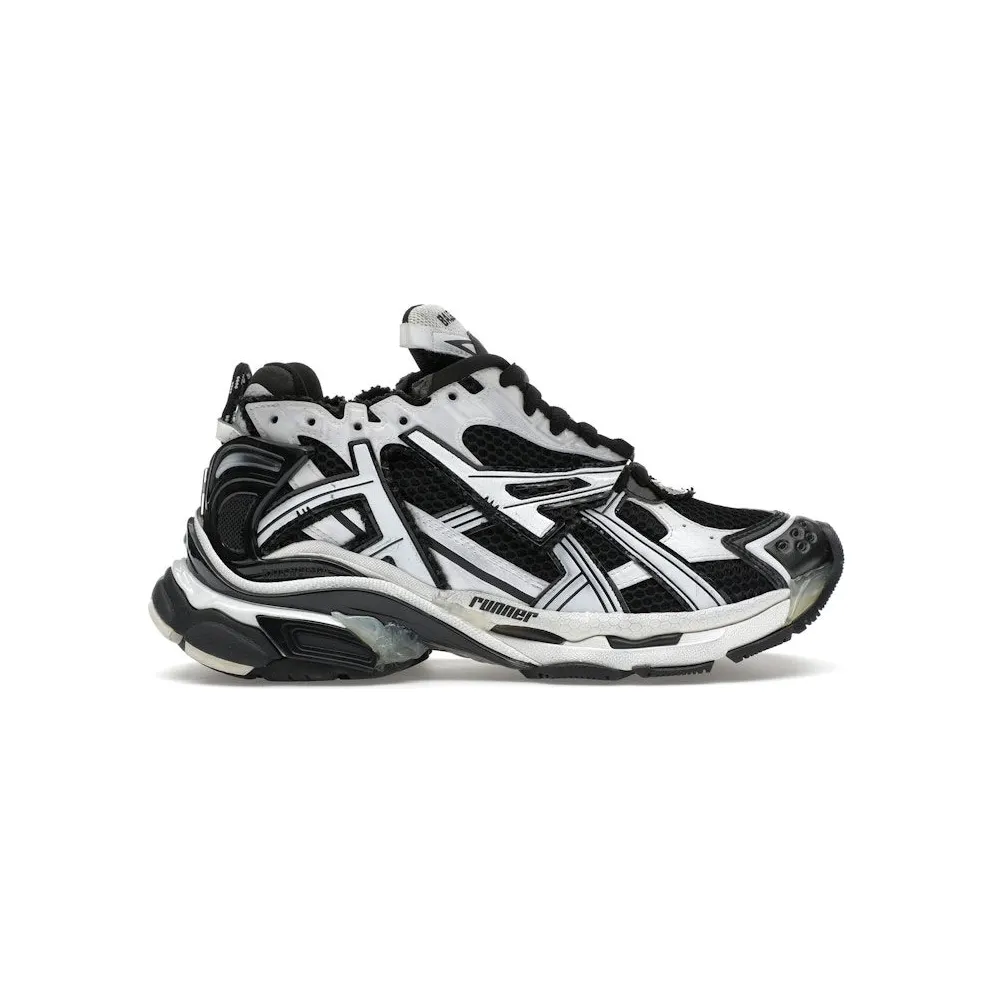 Balenciaga Runner White Black White (677402W3RB29010)