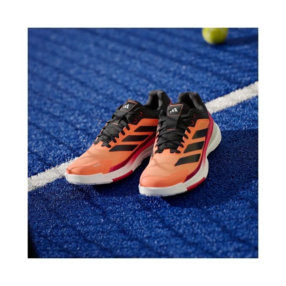 Adidas Crazyquick BOOST Padel Lucid Orange / Core Black / Lucid Red (JR1819)