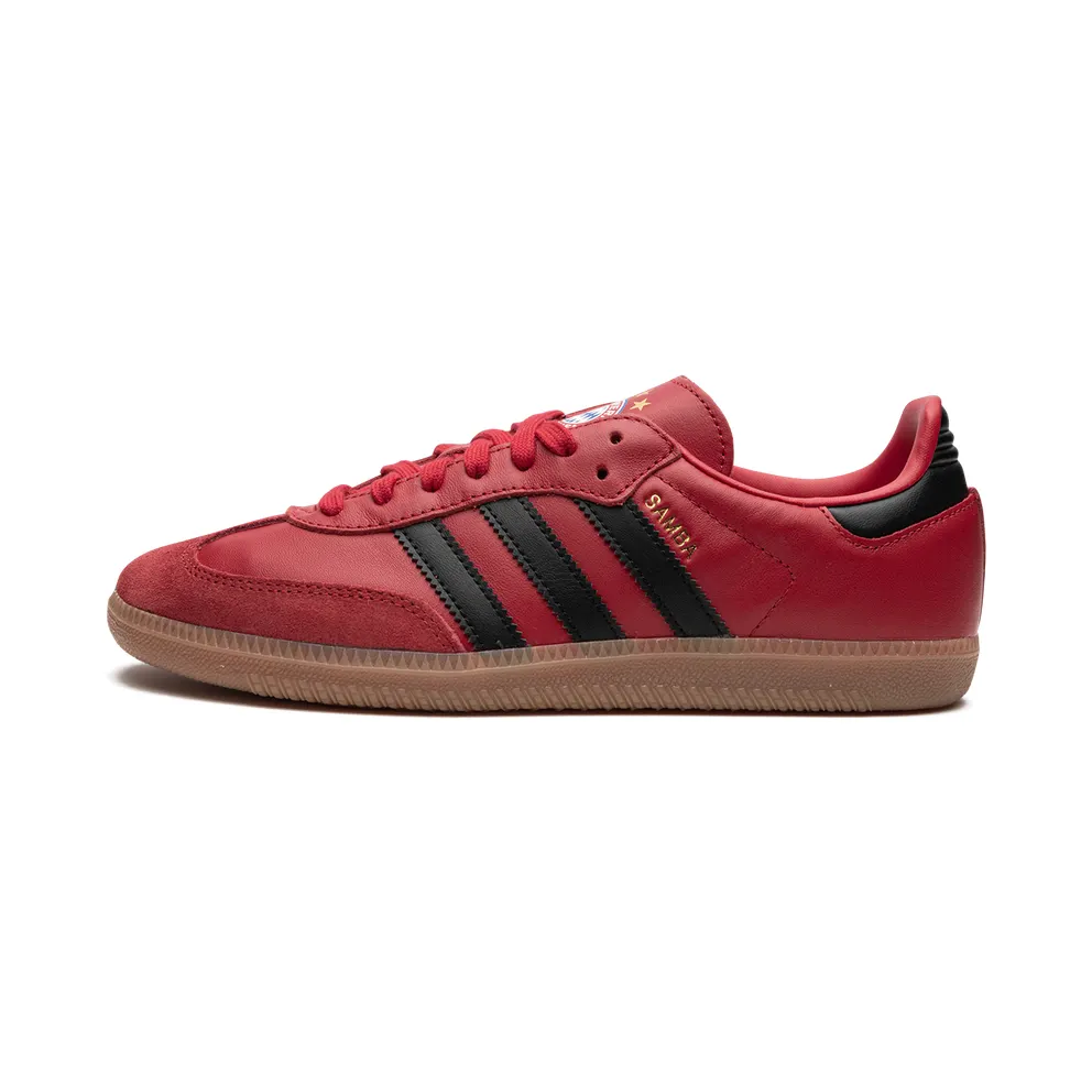 adidas Samba Team Schuh Team Power Red 2 / Core Black / Gum (HQ7031)