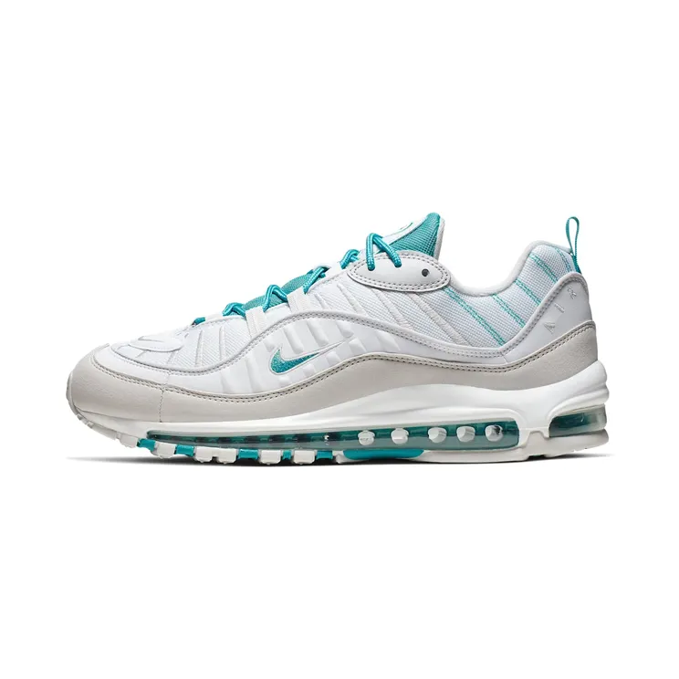 Nike Air Max 98 “White / Vast Grey / Teal Nebula” (640744-109)