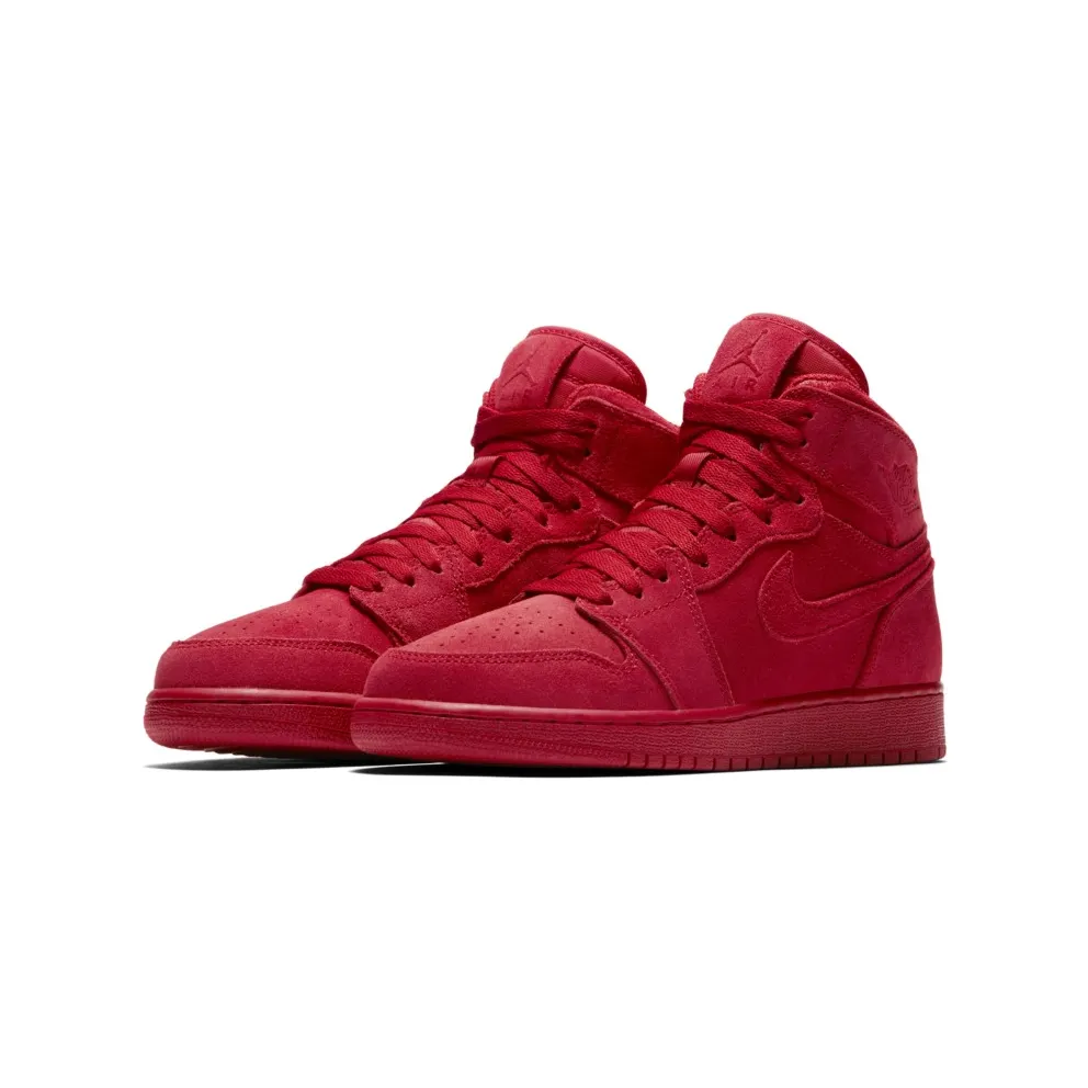 Jordan 1 Retro Red Suede (GS) Gym Red/Gym Red (705300-603)