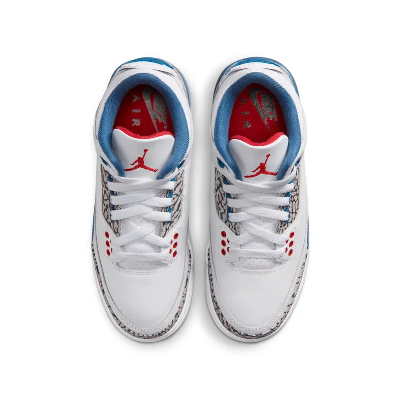 Jordan 3 OG GS “True Blue” (DM0967-104)