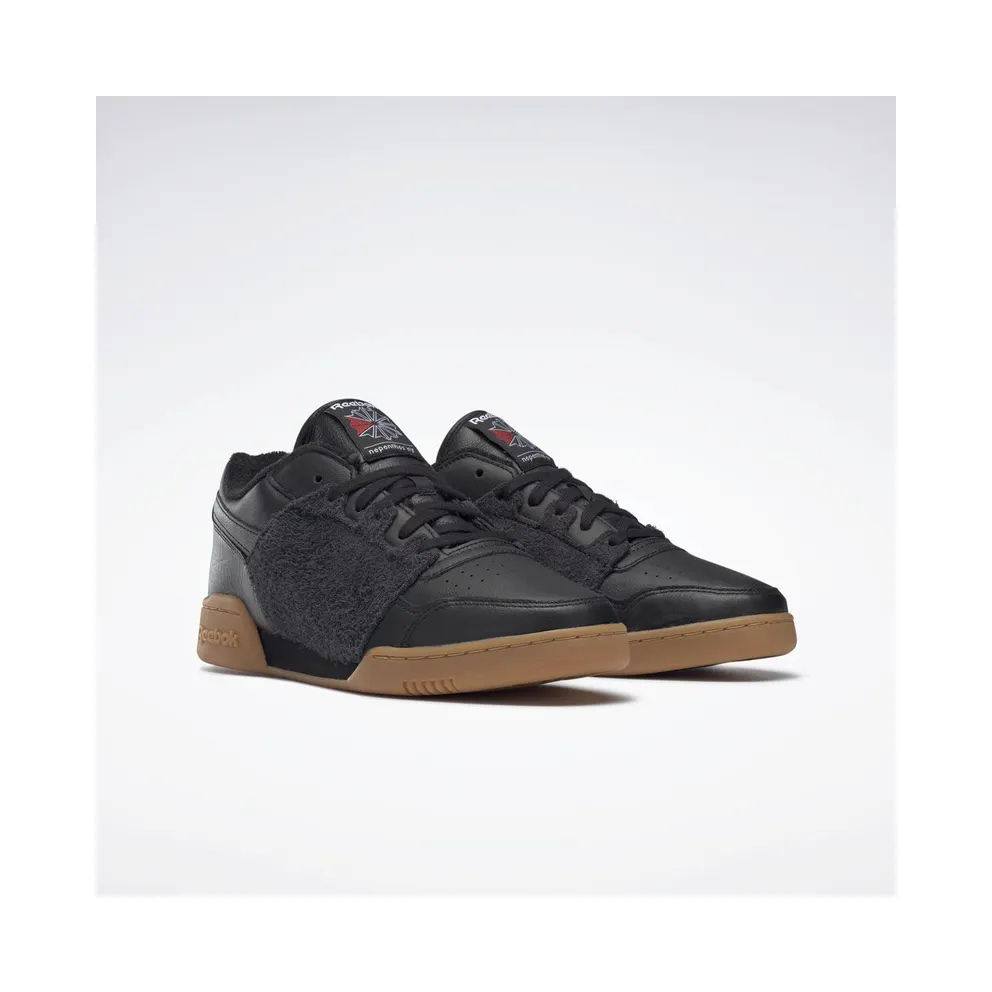 Reebok Workout Plus Nepenthes NY Black/Reebok Rubber Gum 06-Legacy Red (Other Brands Other)
