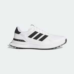 Adidas S2G 26 LEATHER SPIKELESS GOLF SHOES Cloud White / Core Black / Cloud White (HP7087)