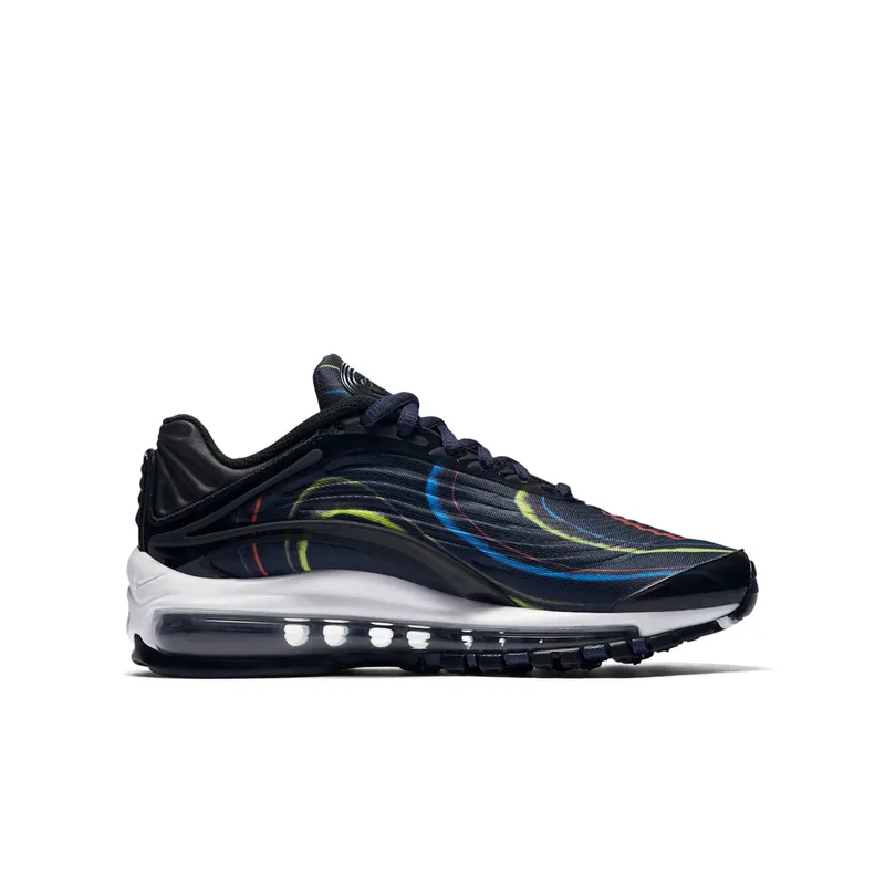 Nike Air Max Deluxe Black Midnight Navy (GS) Black/Black-Midnight Navy-Reflect Silver (AR0115-001)