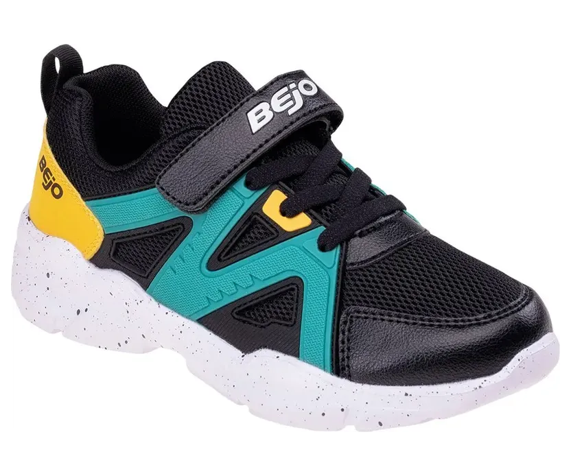 Bejo sneaker Black / Green / Yellow (M000213832-BLACK)