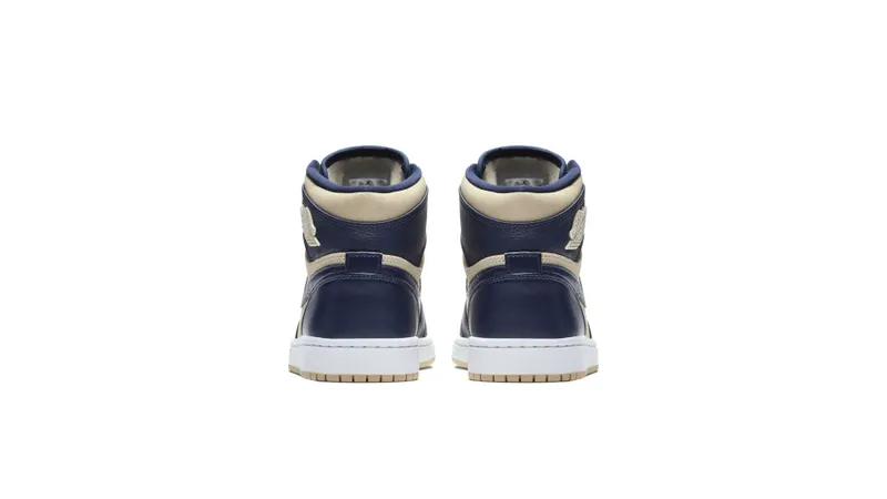 Jordan 1 Retro Premium Midnight Navy Light Cream (W) Midnight Navy/Light Cream-White (AQ9131-401)