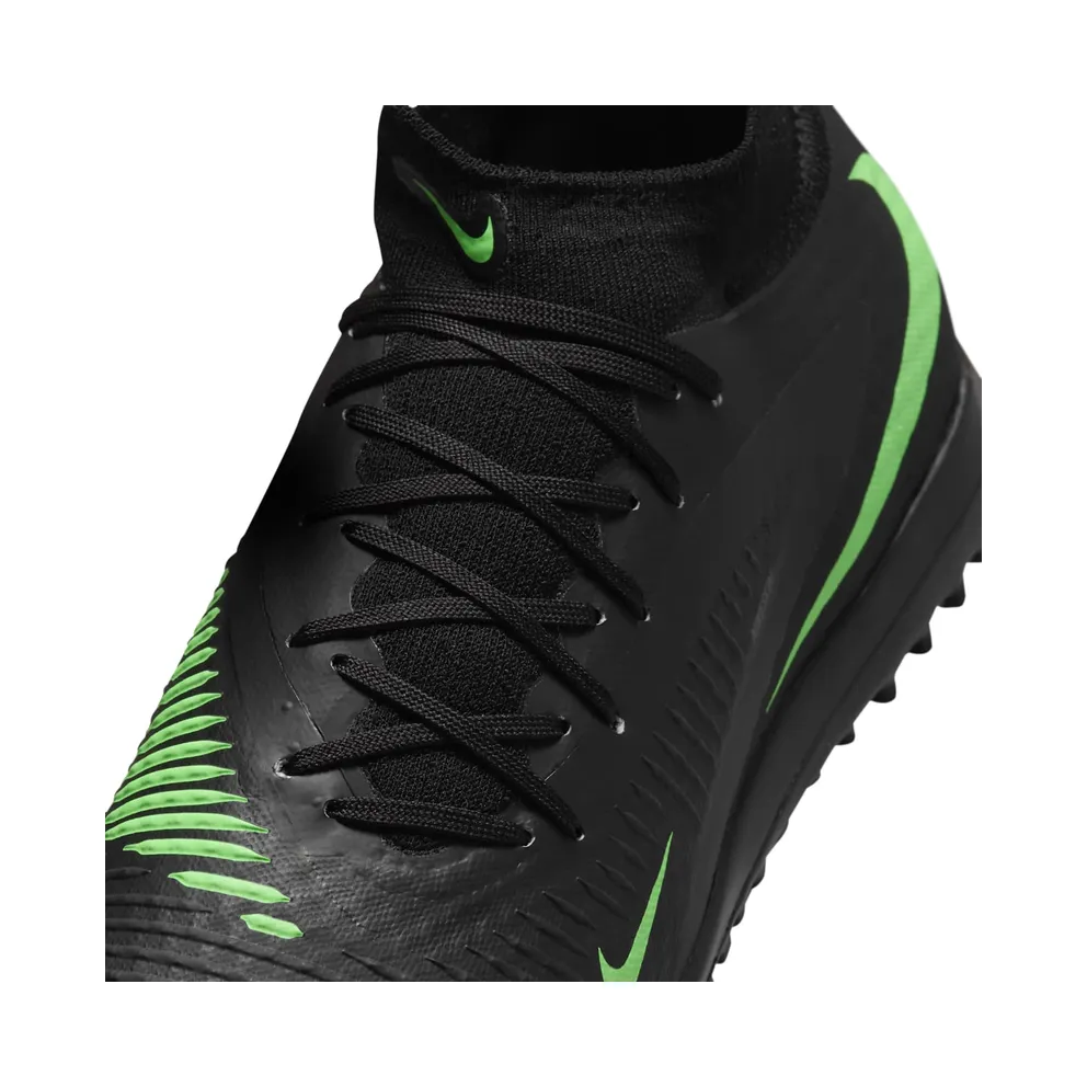Nike Phantom 6 High Academy TF ‘Black Illusion Green’