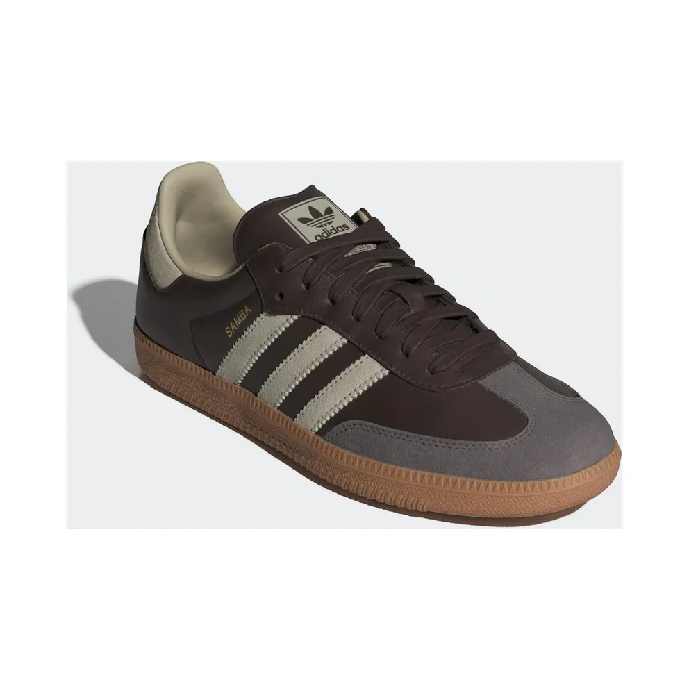 Adidas Samba OG Brown / Putty Grey / Gold Metallic (ID1481)