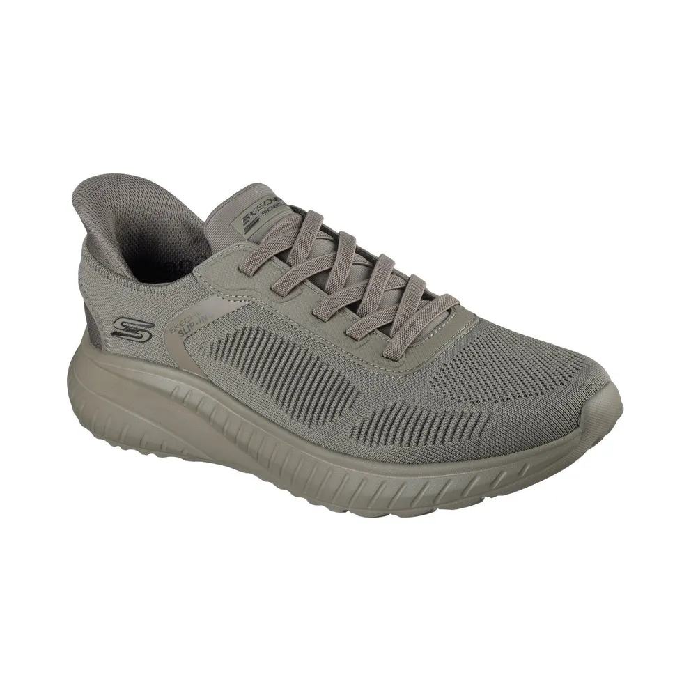 Skechers Slip-ins: BOBS Sport Squad Chaos – Solid Step – Olijf – “Green” (118312 OLV)