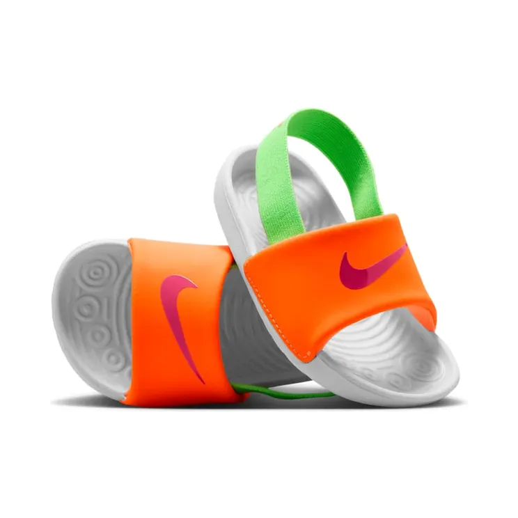 Nike Kawa Slide Total Orange Green Strike Pink (FJ8811-803)