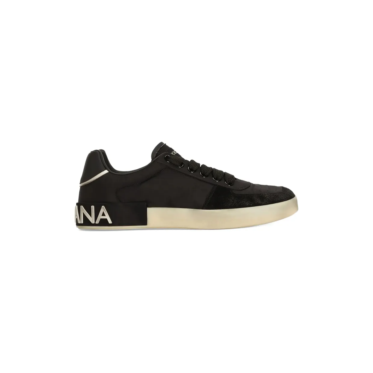Dolce & Gabbana Portofino Nylon and Split Calfskin “Black” (CS2392 A0136 8B956)