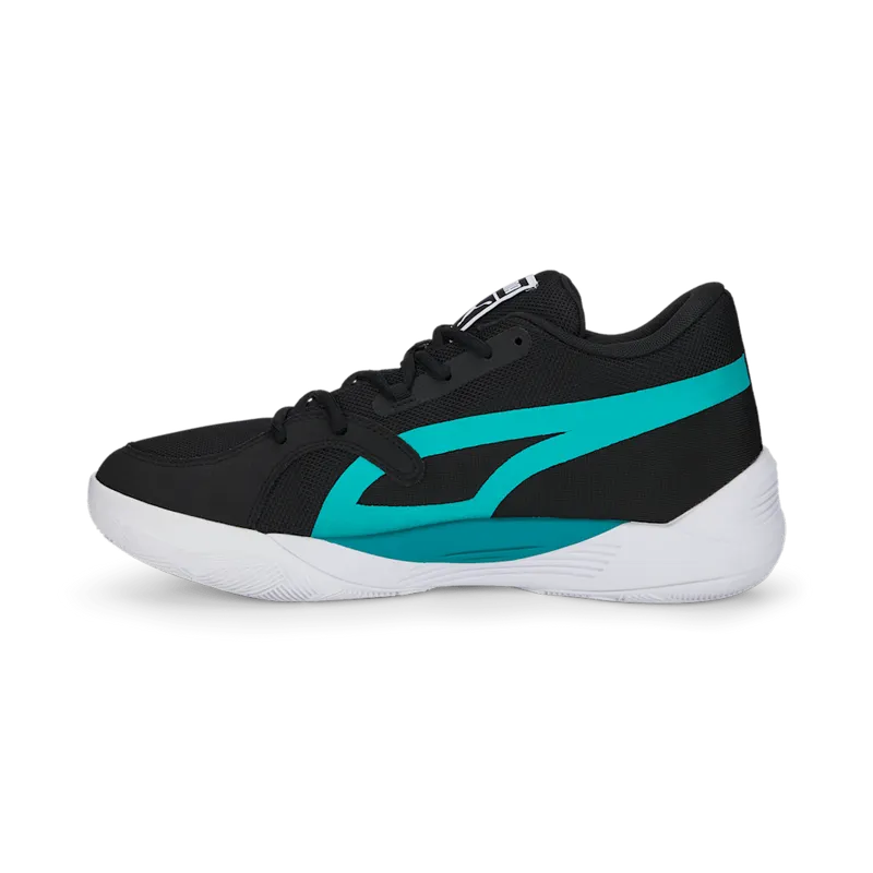 Men’s PUMA Trc Blaze Court Black/Deep Aqua (376582-16)