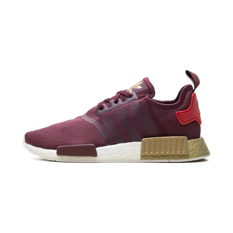 Adidas NMD R1 “MAROON/MAROON/GLORY RED/GOLD” (FY9390)