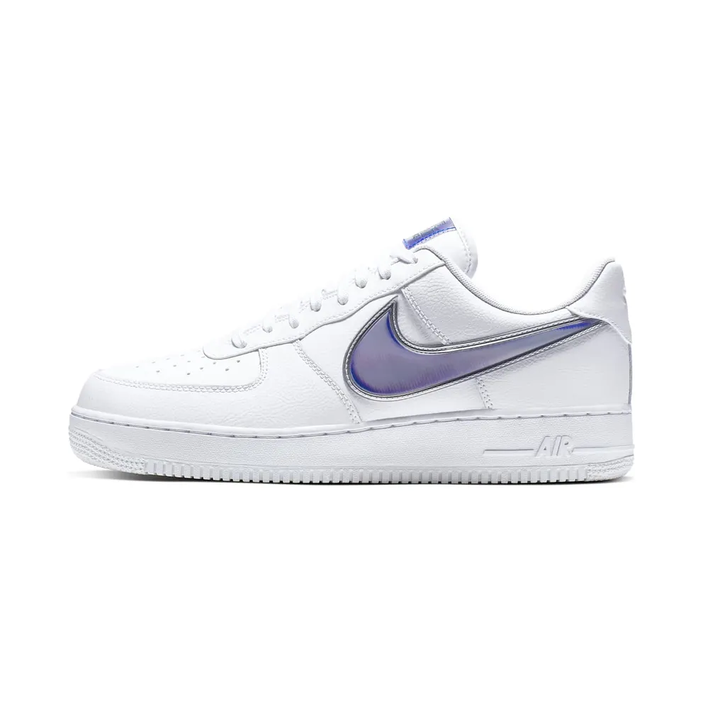 Nike Air Force 1 Low Oversized Swoosh White Racer Blue (AO2441-101)
