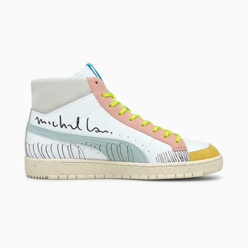 Puma x MICHAEL LAU Ralph Sampson 70 Mid White/Blue (375197-01)
