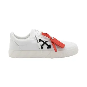 OFF-WHITE Vulc Low White Black (FW23) (OMIA085C99FAB0070110)