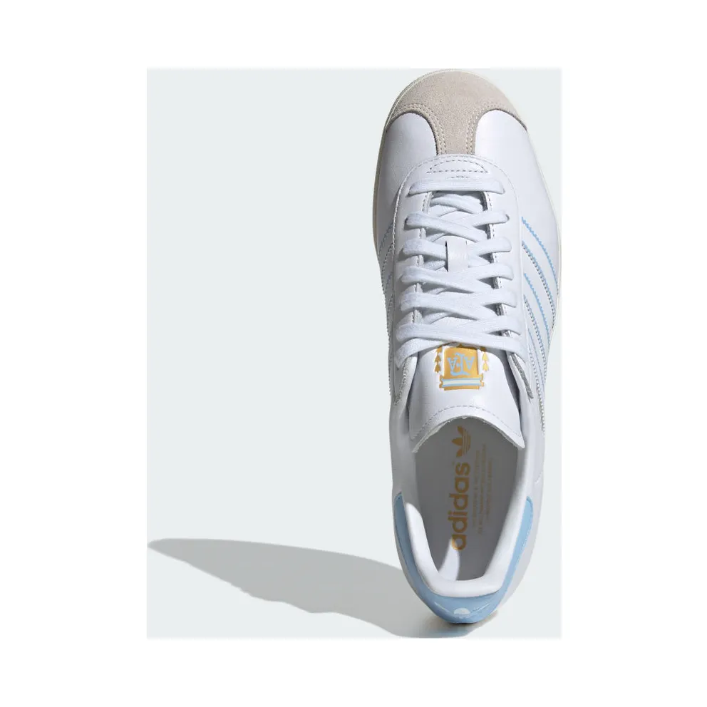 adidas Gazelle Argentina Cloud White / Glow Blue / Off White (ID3718)