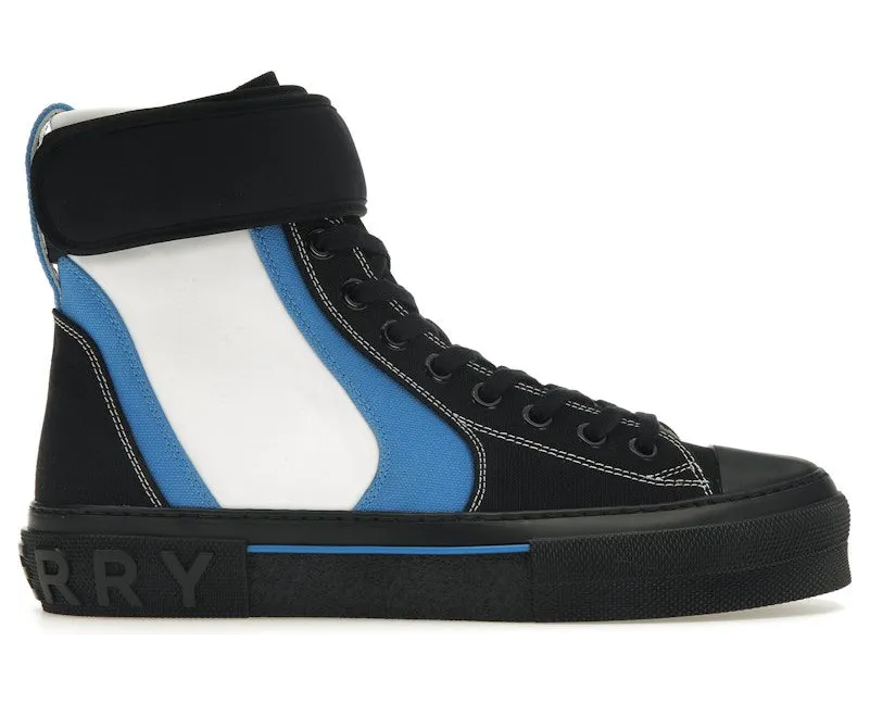 Burberry Sub High-Top Laced-Up Trainer Black Blue White (8055766)