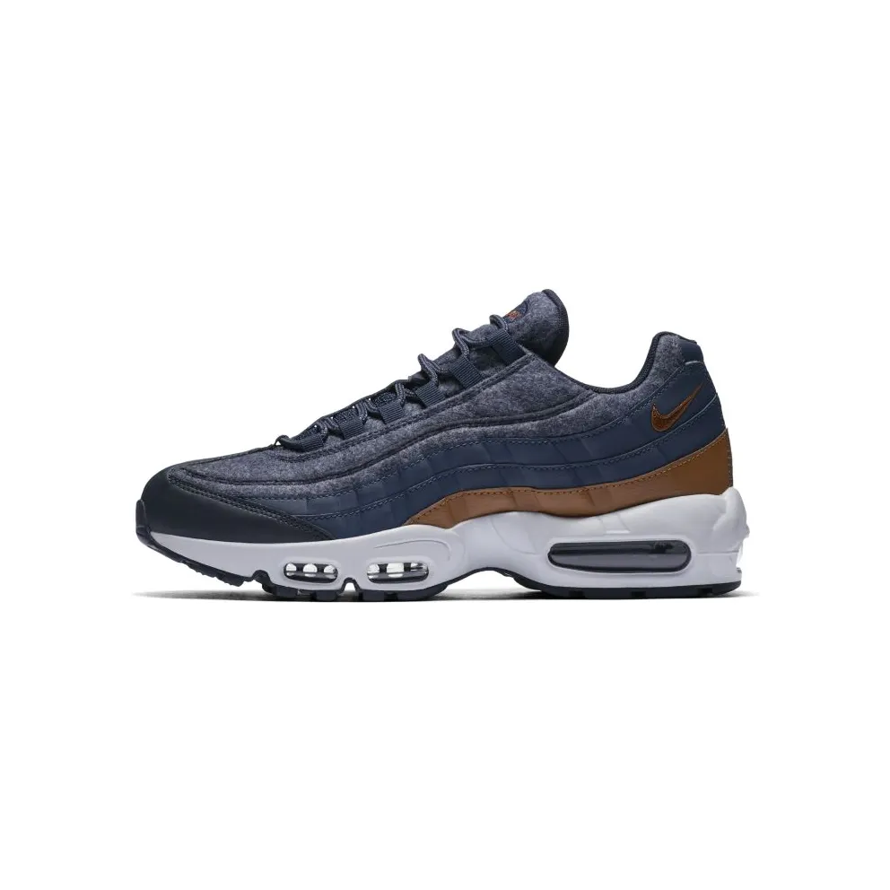 Nike Air Max 95 Wool Thunder Blue Thunder Blue/Ale Brown-Dark Obsidian (538416-403)