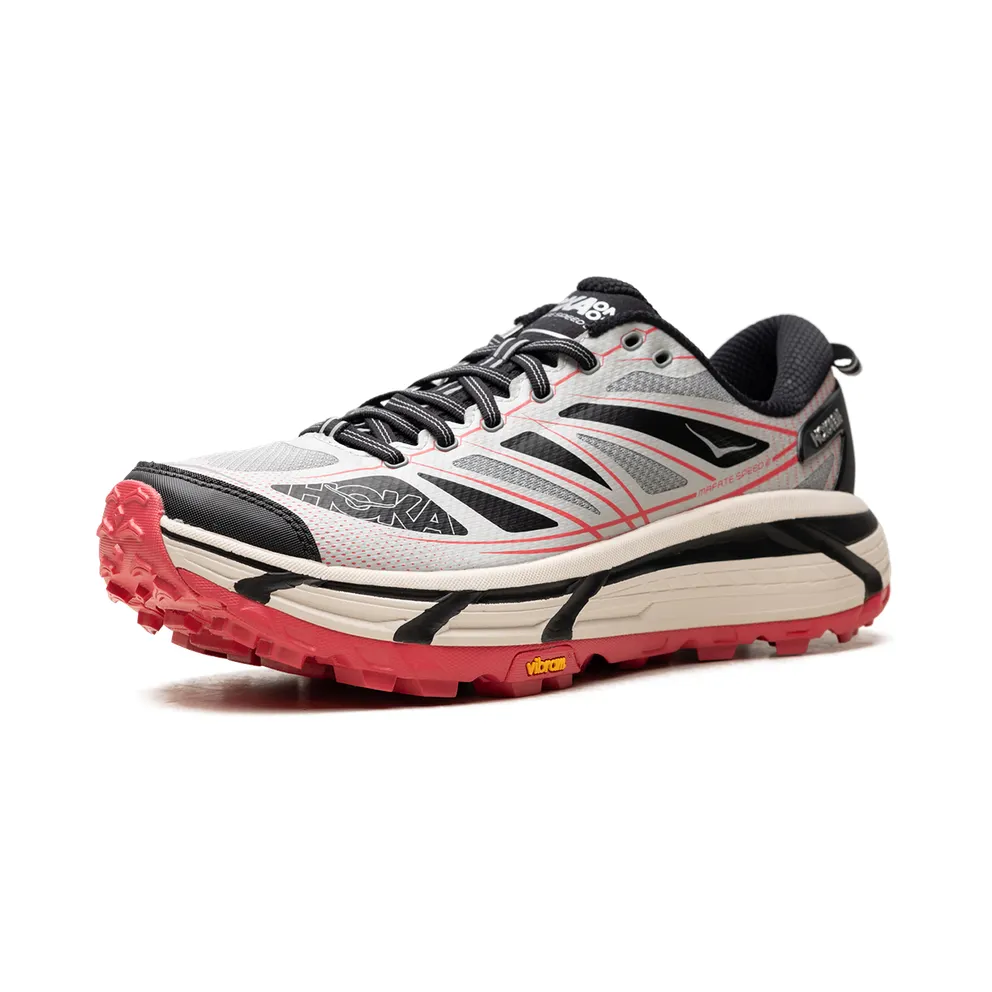 Hoka MAFATE SPEED 2 “GALACTIC GREY / RUBY RED” (1126851-GTCG)