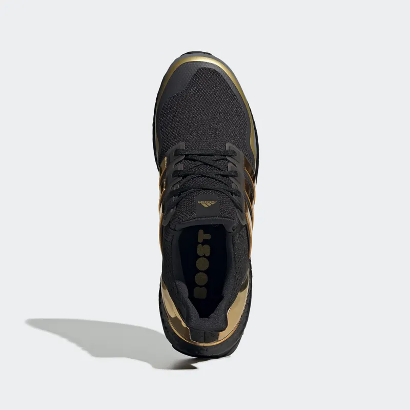 adidas Ultra Boost Black Gold Core Black/Gold Metallic/Grey (EG8102)